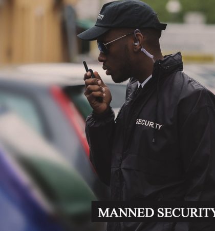 manned security